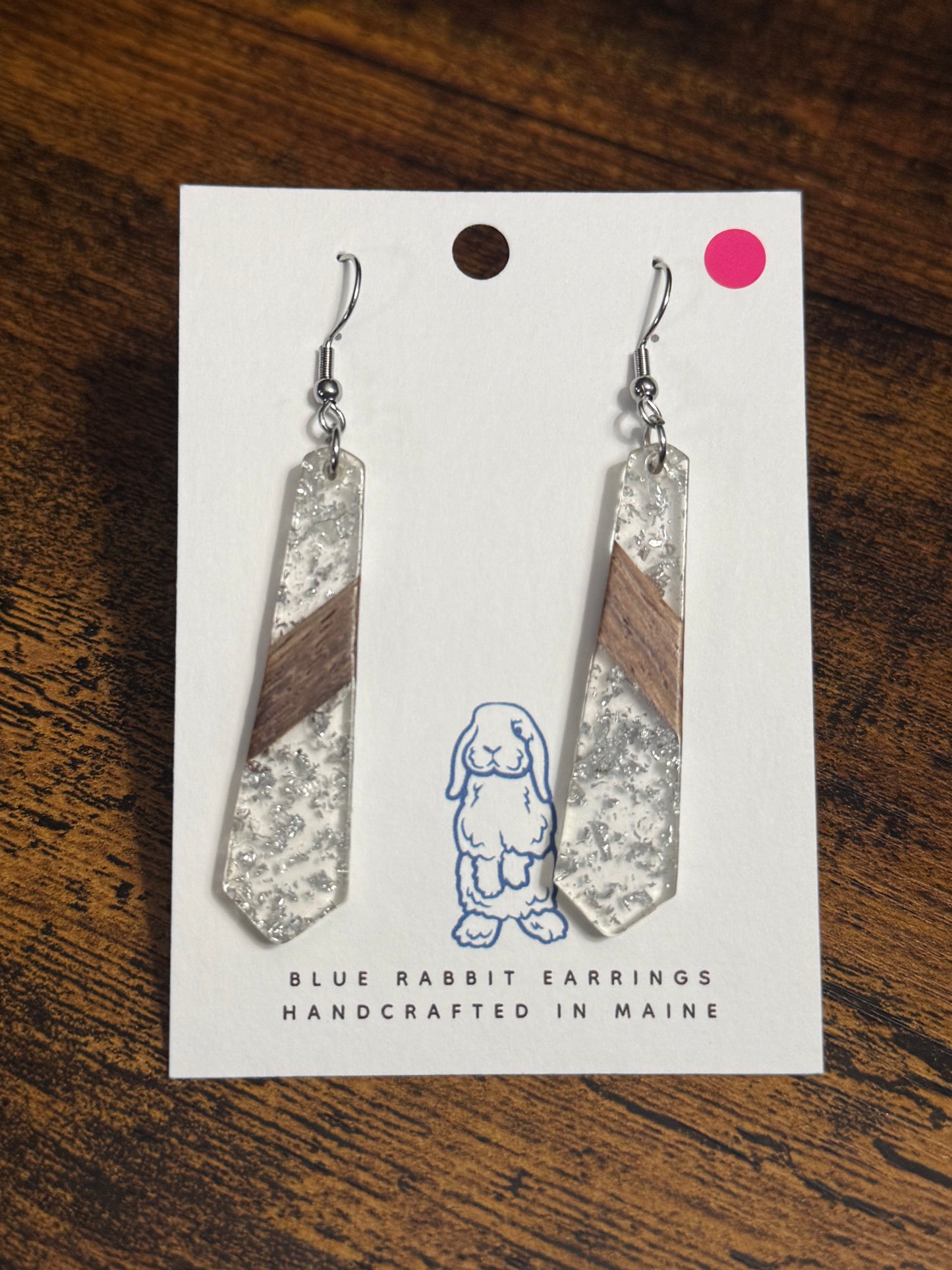 Resin & Wood Earrings