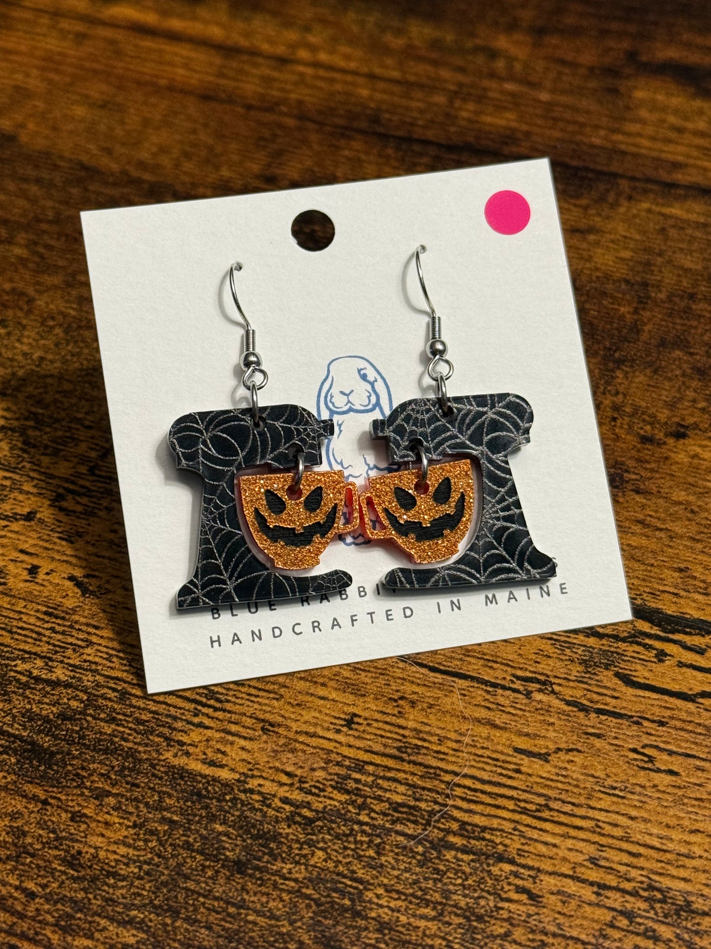 Acrylic Halloween Mixer Earrings