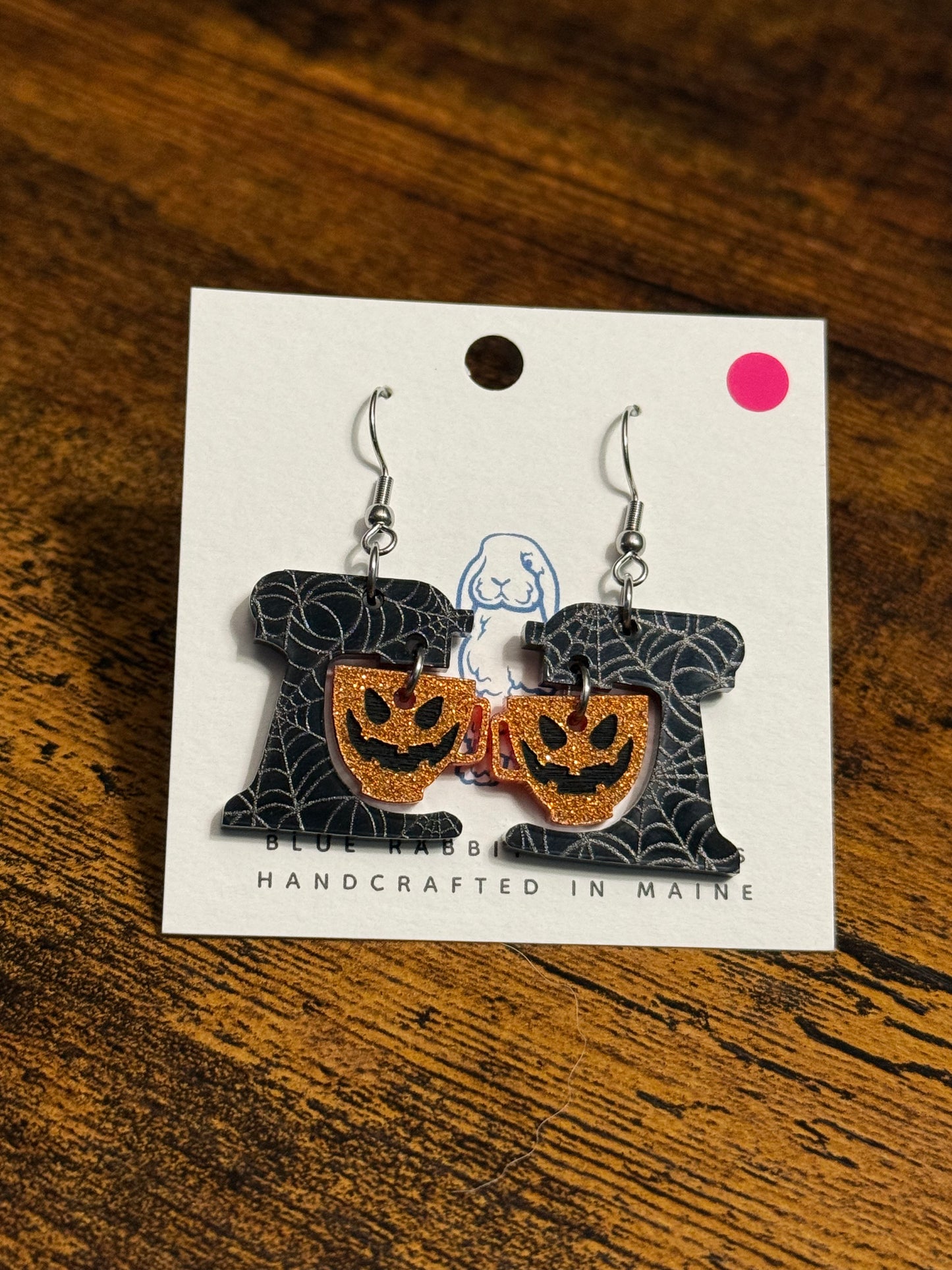 Acrylic Halloween Mixer Earrings