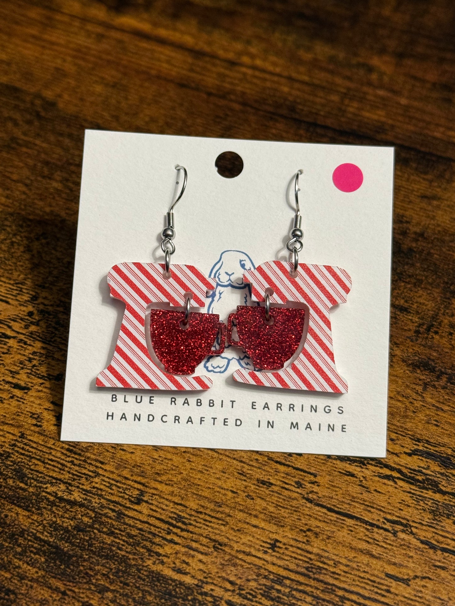 Acrylic Christmas Theme Mixer Earrings