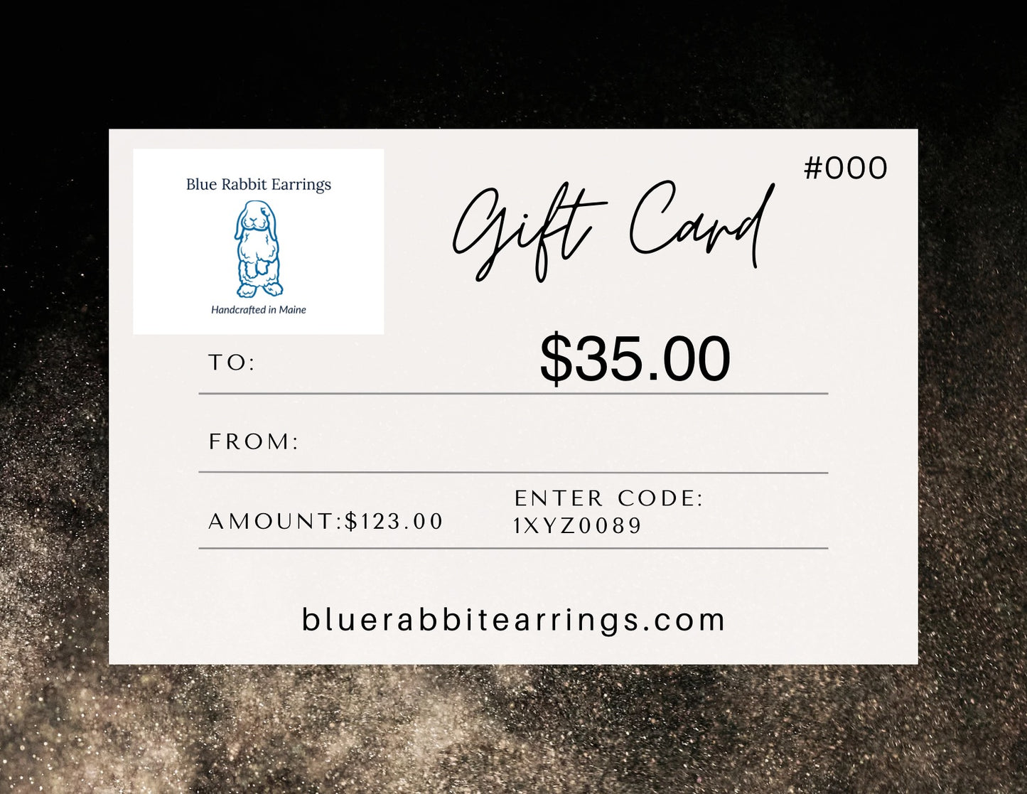 Gift Card $35.00